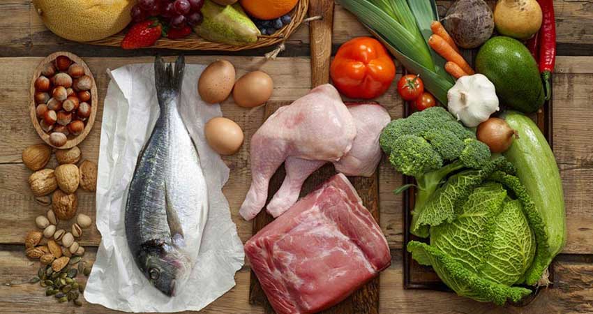 هرم غذایی رژیم پالئو